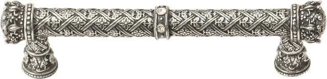 Crowning Glory Queen Anne Carpe Diem 6132-9C Chalice Queen Anne 5'' cc pull w/ Swarovski Crystals 6132-9C