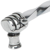 Carpe Diem fist 6'' cc imately w/ 3/8'' twist bar long pull 628-9