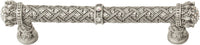 Crowning Glory Queen Elizabeth Carpe Diem 6330-11CAB Satin Queen Elizabeth 5'' cc pull w/ Swarovski Crystals 6330-11CAB
