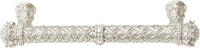 Crowning Glory Queen Elizabeth Carpe Diem 6330-24CAB Platinum Queen Elizabeth 5'' cc pull w/ Swarovski Crystals 6330-24CAB