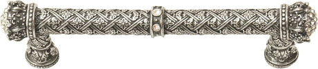 Crowning Glory Queen Elizabeth Carpe Diem 6330-9C Chalice Queen Elizabeth 5'' cc pull w/ Swarovski Crystals 6330-9C