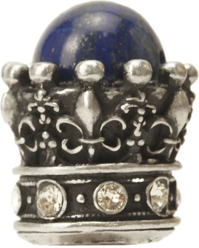 Crowning Glory Queen Penelope Chalice large knob w/ Swarovski Crystals & semi‐precious stones 6505-9CLAP