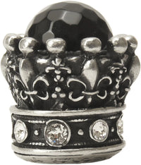 Crowning Glory Queen Penelope Chalice large knob w/ Swarovski Crystals & semi‐precious stones 6505-9COX