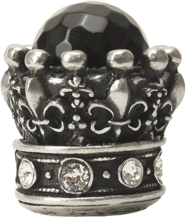 Crowning Glory Queen Penelope Chalice large knob w/ Swarovski Crystals & semi‐precious stones 6505-9COX