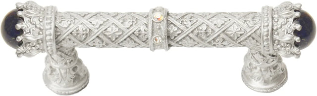 Crowning Glory Queen Penelope Chrysalis 3'' cc pull w/ Swarovski Crystals & semi‐precious stones 6528-23CABLAP