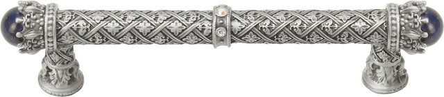 Crowning Glory Queen Penelope Satin 5'' cc pull w/ Swarovski Crystals & semi‐precious stones 6530-11.CABLAP