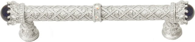 Crowning Glory Queen Penelope Chrysalis 5'' cc pull w/ Swarovski Crystals & semi‐precious stones 6530-23ABLAP