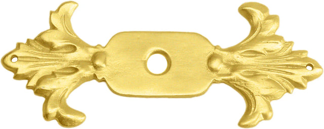 Acanthus large escutcheon Renaissance style in Gilded Mercury. 680-8