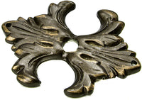 Acanthus medium escutcheon Renaissance style in Antique Brass. 682-3
