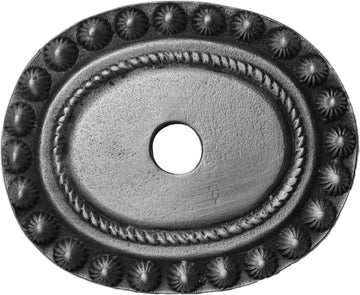 Classic/Beaded Beaded large oval escutcheon 683