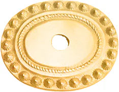 Classic/Beaded Beaded large oval escutcheon 683-8