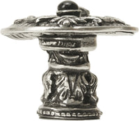 Crowning Glory King George Carpe Diem 6909-9OX Chalice King George Shield knob w/ Onyx stone 6909-9OX