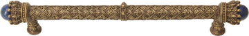 Crowning Glory King George 9'' cc pull with semi‐precious stones 6914