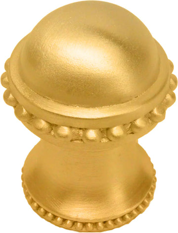Classic/Beaded Classic medium round knob w/ beaded rim 707B-8