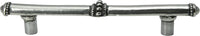 Classic/Beaded Classic 4'' cc pull with beaded treatment on center and ends 719