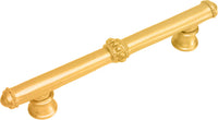 Classic/Beaded Classic 4'' cc pull w/ beaded treatment on center and ends 719B-8