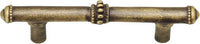 Classic/Beaded Classic 3'' cc pull w/ beaded treatment on center and ends 720-3