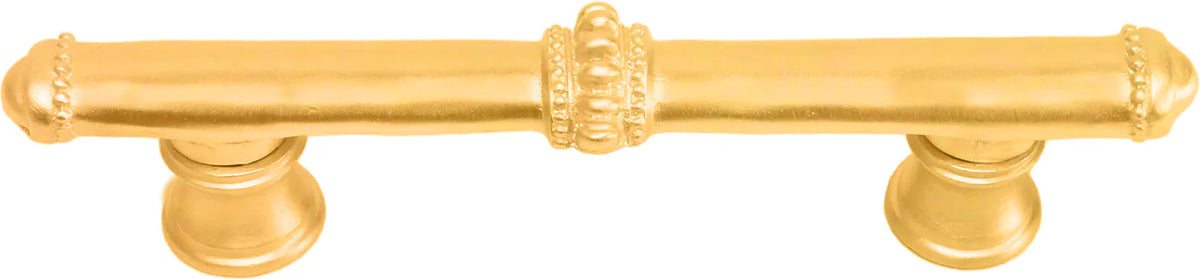Classic/Beaded Classic 3'' cc pull w/ beaded treatment on center and ends 720B-8
