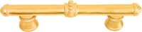 Classic/Beaded Classic 3'' cc pull w/ beaded treatment on center and ends 720B-8