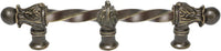 Acanthus 6'' cc with 3/8'' twist bar Romanesque style with center brace 780-3