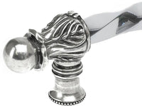 Acanthus 6'' cc with 3/8'' twist bar Romanesque style with center brace 780-9