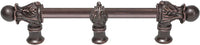 Acanthus 6'' cc with 1/2'' round smooth bar Romanesque style with center brace 780S-22