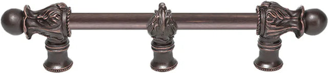Acanthus 6'' cc with 1/2'' round smooth bar Romanesque style with center brace 780S-22