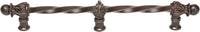 Acanthus 12'' cc with 3/8'' twist bar Romanesque style with center brace 782-22