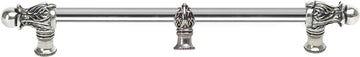 Acanthus 18'' cc with 1/2'' round smooth bar Romanesque style with center brace 783S-9
