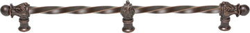 Acanthus 22'' cc with 3/8'' twist bar Romanesque style with center brace 784-22