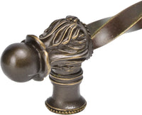 Acanthus 22'' cc with 3/8'' twist bar Romanesque style with center brace 784-3