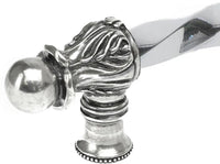 Acanthus 22'' cc with 3/8'' twist bar Romanesque style with center brace 784-9
