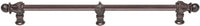 Acanthus 22'' cc with 1/2'' round smooth bar Romanesque style with center brace 784S-22