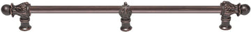Acanthus 22'' cc with 1/2'' round smooth bar Romanesque style with center brace 784S-22