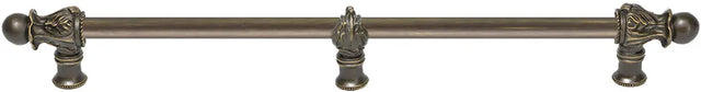 Acanthus 22'' cc with 1/2'' round smooth bar Romanesque style with center brace 784S-3