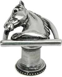 Americana horse in stirrup with strap knob left in finish Chalice 8002-9