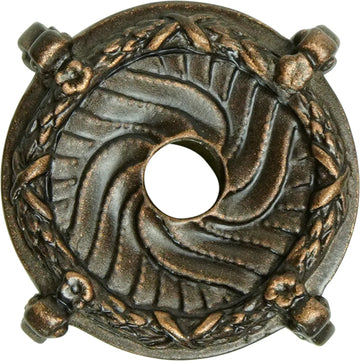 Americana round escutcheon with corbels in finish Oil Rubbed Bronze 8006-22