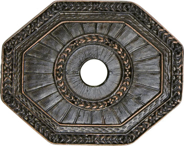 Americana laurel leaf escutcheon in finish Oil Rubbed Bronze 8007-22