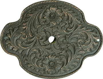Americana oval tularosa escutcheon in finish 8008