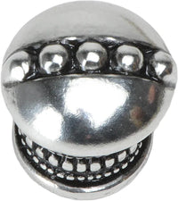 Classic/Beaded Beaded round knob w/ beaded center and beaded treatment on bottom 801-9