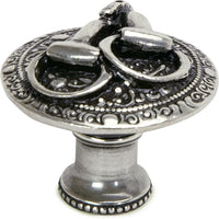 Americana bits on classic background knob left in finish Chalice 8010-9
