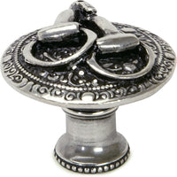 Americana bits on classic background knob right in finish Chalice 8011-9