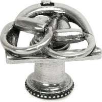Americana bits in stirrup knob right in finish Chalice 8012-9