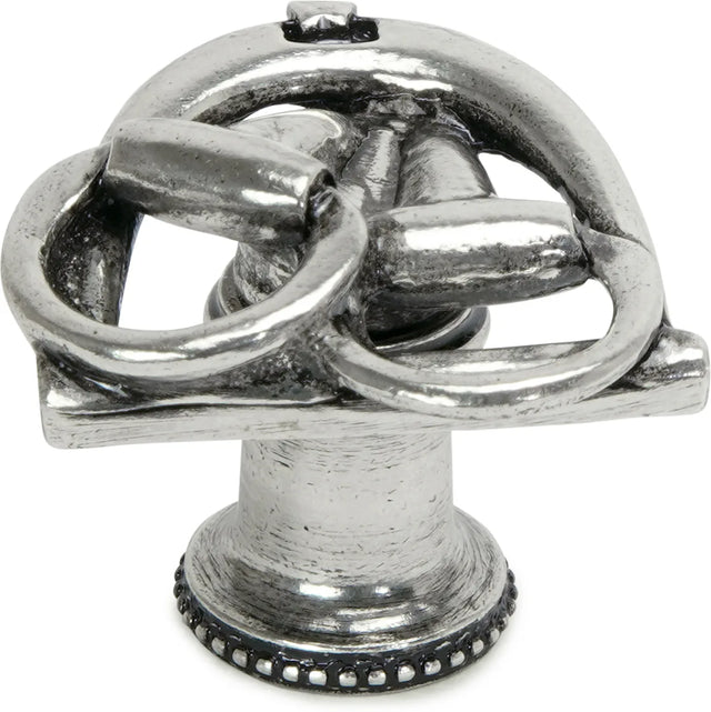 Americana bits in stirrup knob right in finish Chalice 8012-9