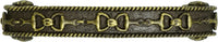 Americana bits 4'' cc pull in finish Antique Brass 8021-3