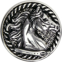 Americana horse in rope knob right in finish Chalice 8029-9