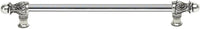 Acanthus 22'' cc with 1/2'' smooth bar long pull Romanesque style in Chalice. 825S-9