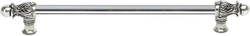 Acanthus 22'' cc with 1/2'' smooth bar long pull Romanesque style in Chalice. 825S-9