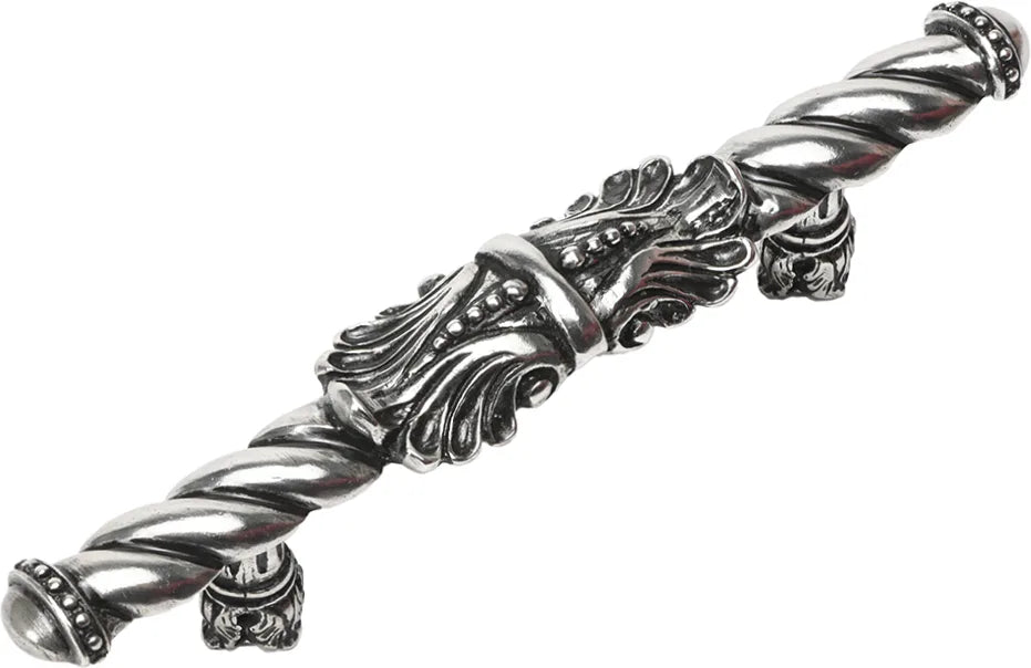 Acanthus 4'' cc large pull Romanesque style in Chalice. 826-9