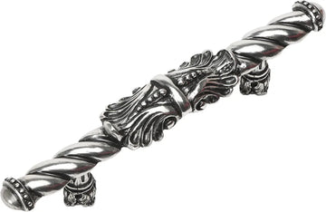 Acanthus 4'' cc large pull Romanesque style in Chalice. 826-9